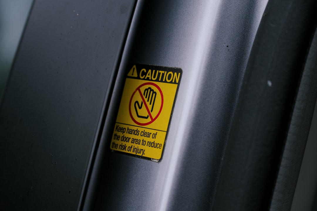 warning sign caution work