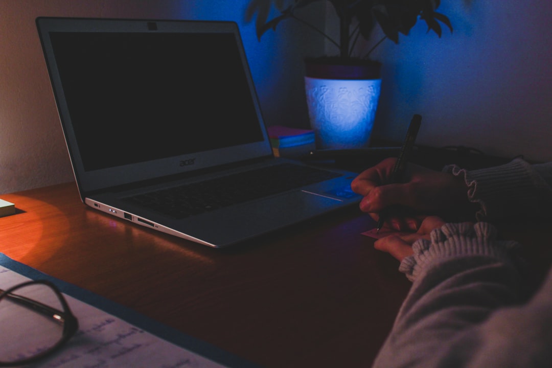 ai writing laptop work side job